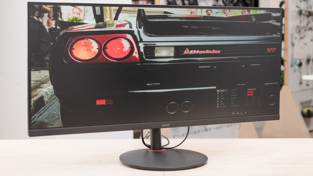 Обзор и характеристики игрового монитора Acer Nitro 34" с изогнутым экраном