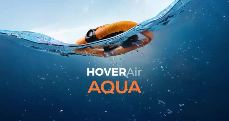 Преимущества водонепроницаемого дрона HoverAir Aqua